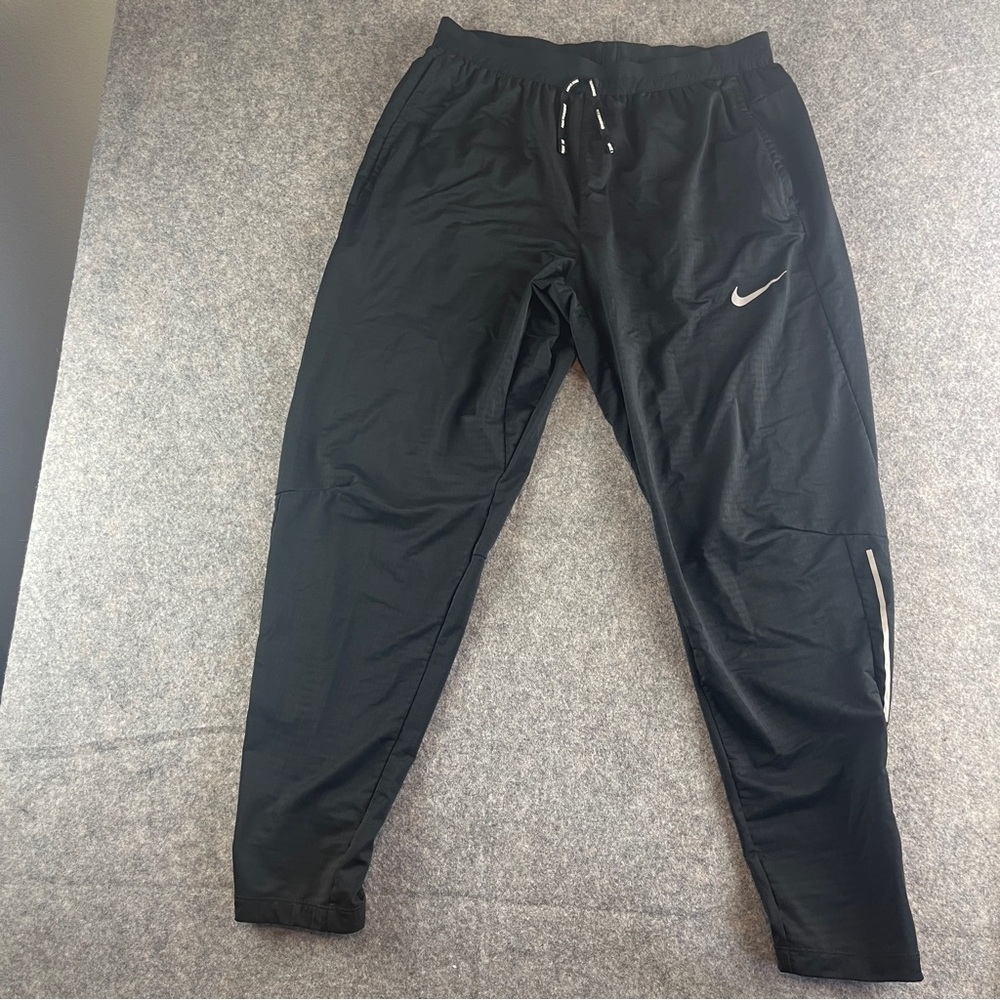 Nike Black Joggers with White Logo